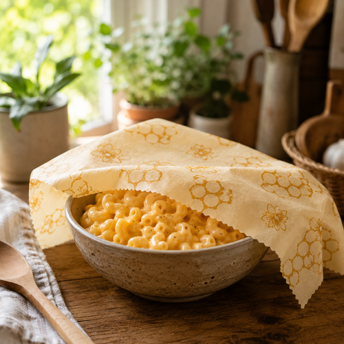 Pack of 3 Reusable Beeswax Food Wraps